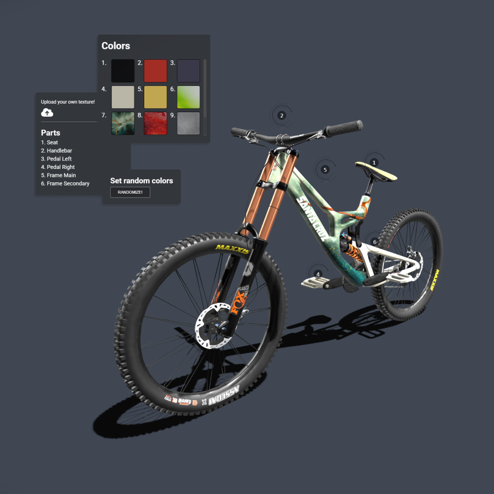 3D Bike Configurator 4