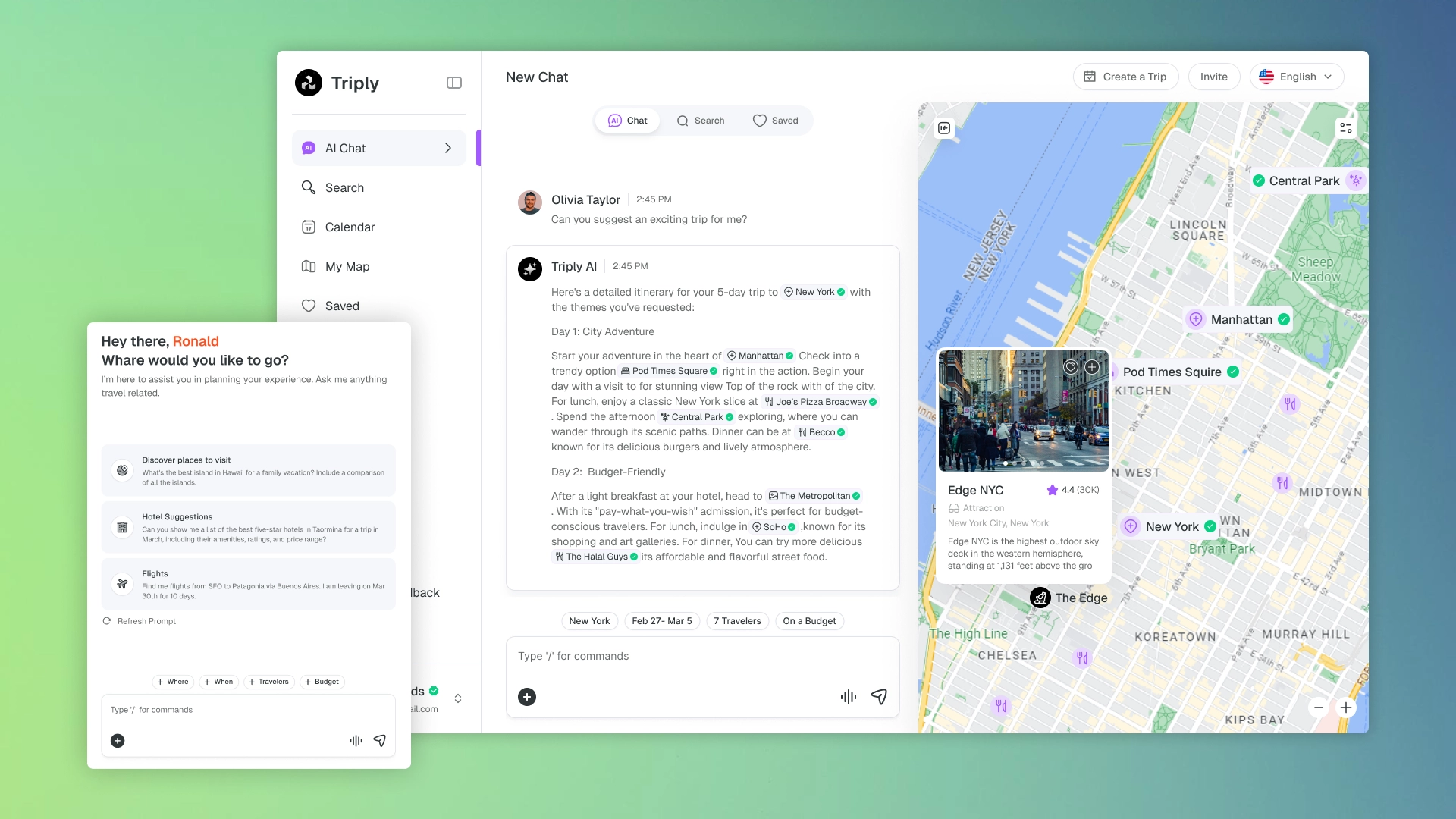 AI assistant in a PWA app