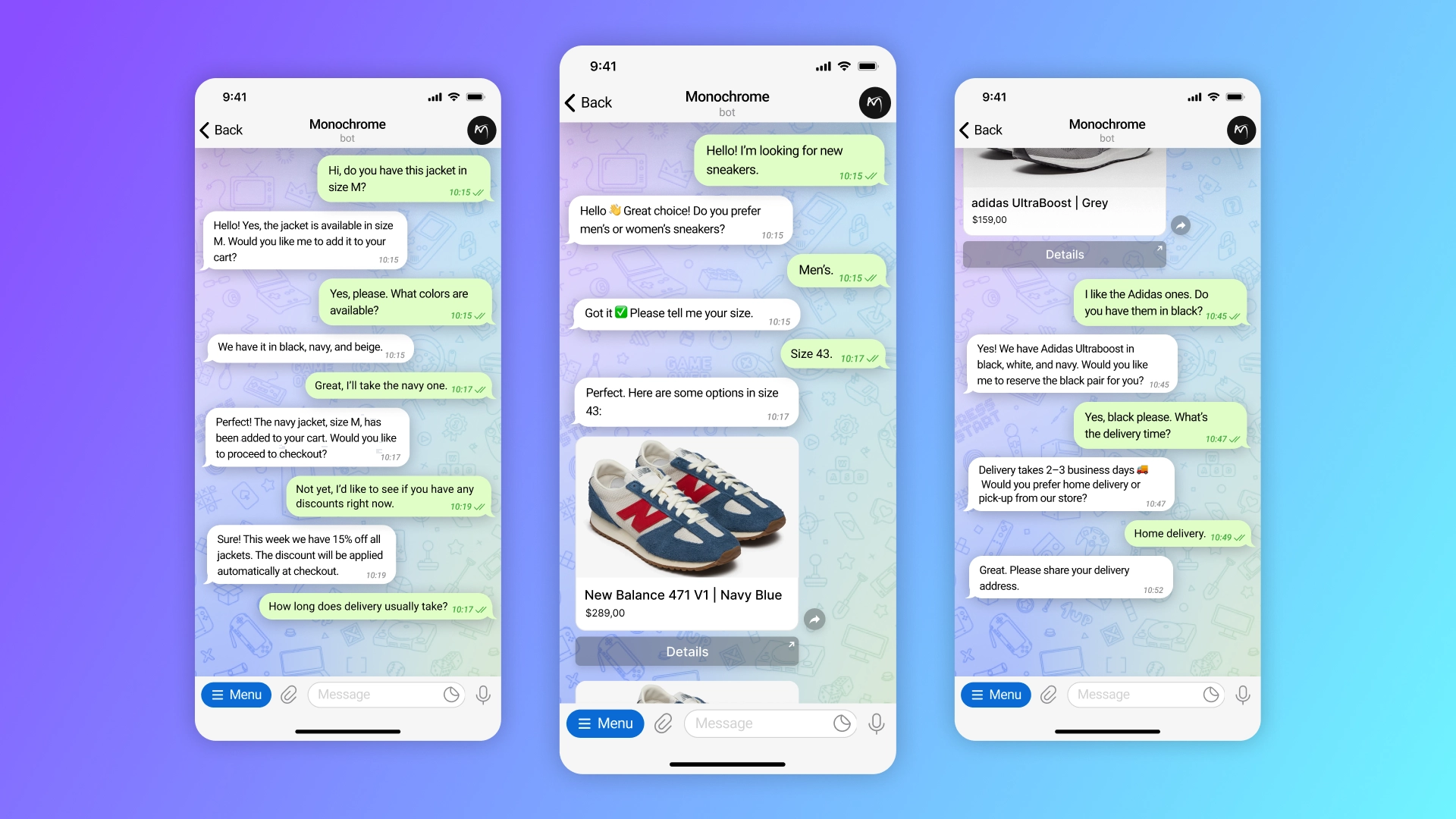 AI assistant in Telegram