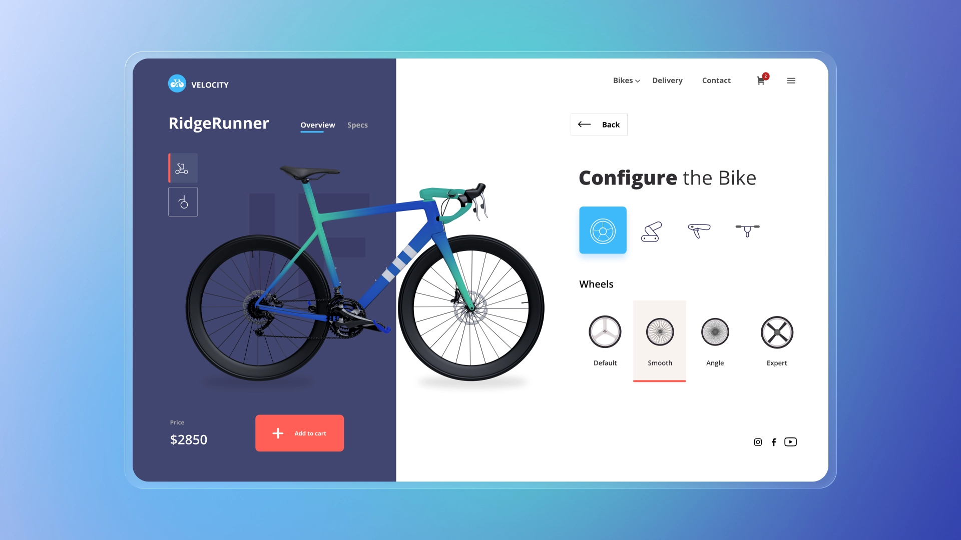 Bicycle configurator 2