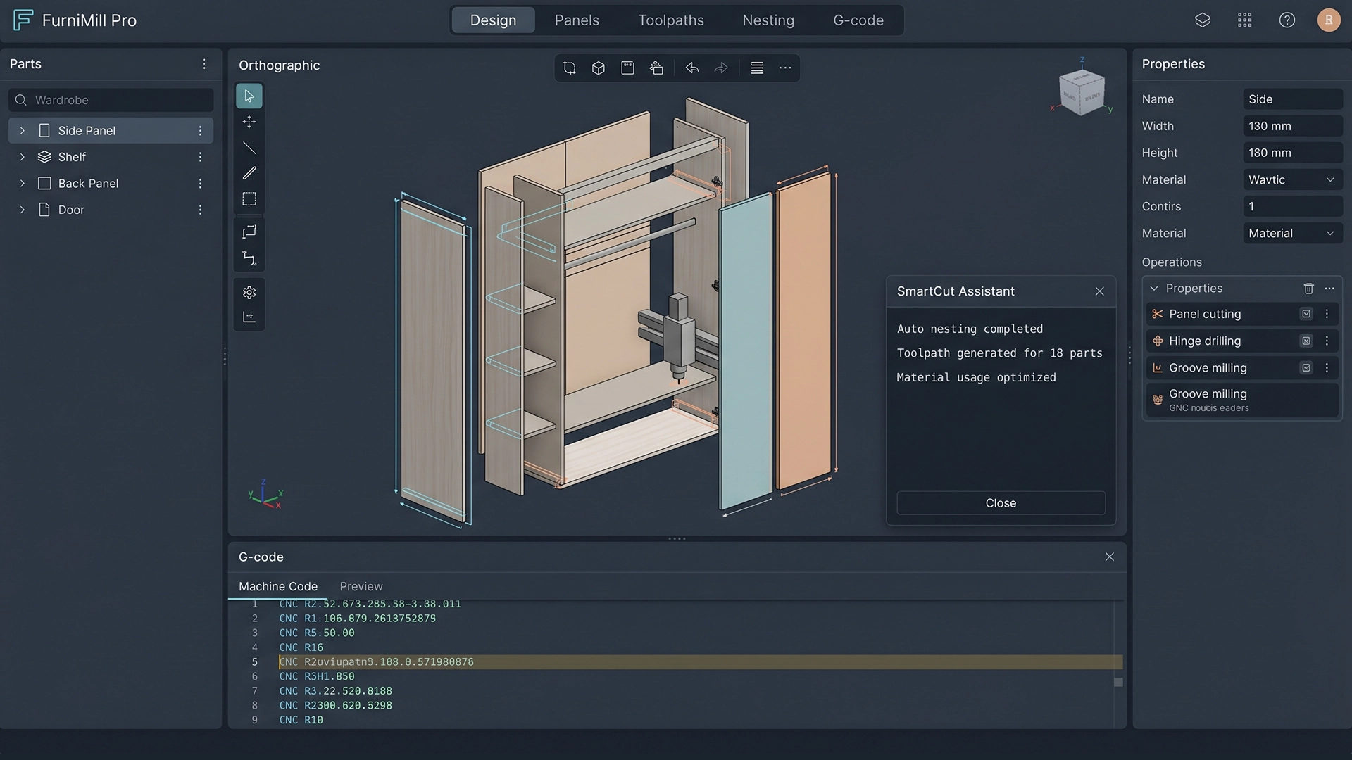 Integration with CAM systems