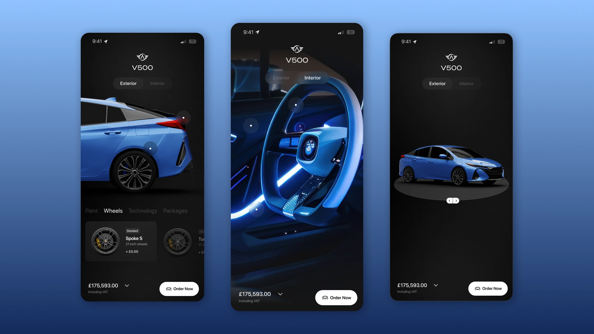 Car configurator mobile