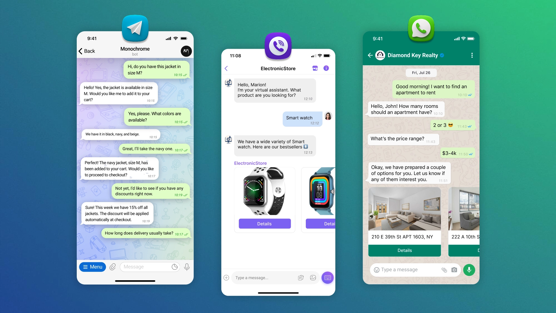 AI bot for messengers