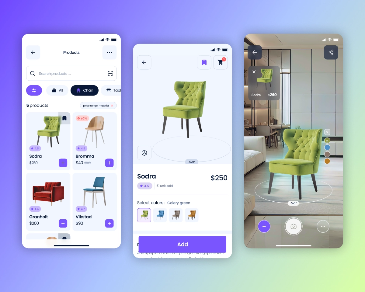 Online store with 3D/2D configurator