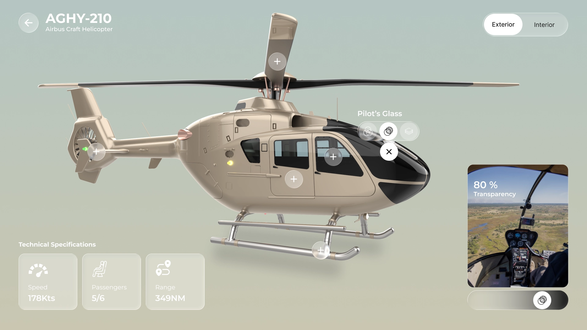 Helicopter configurator