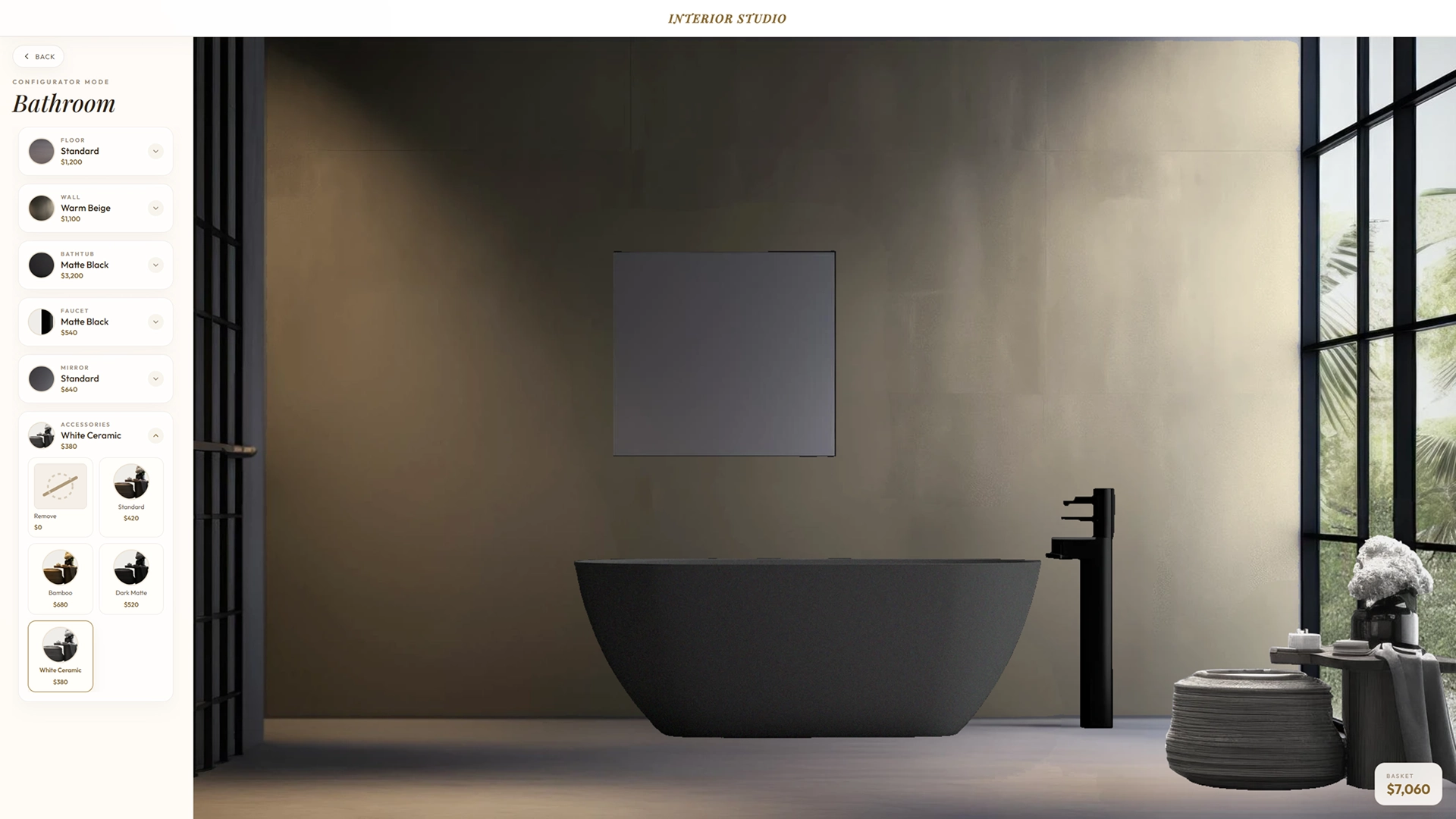 Bathroom Interior Configurator