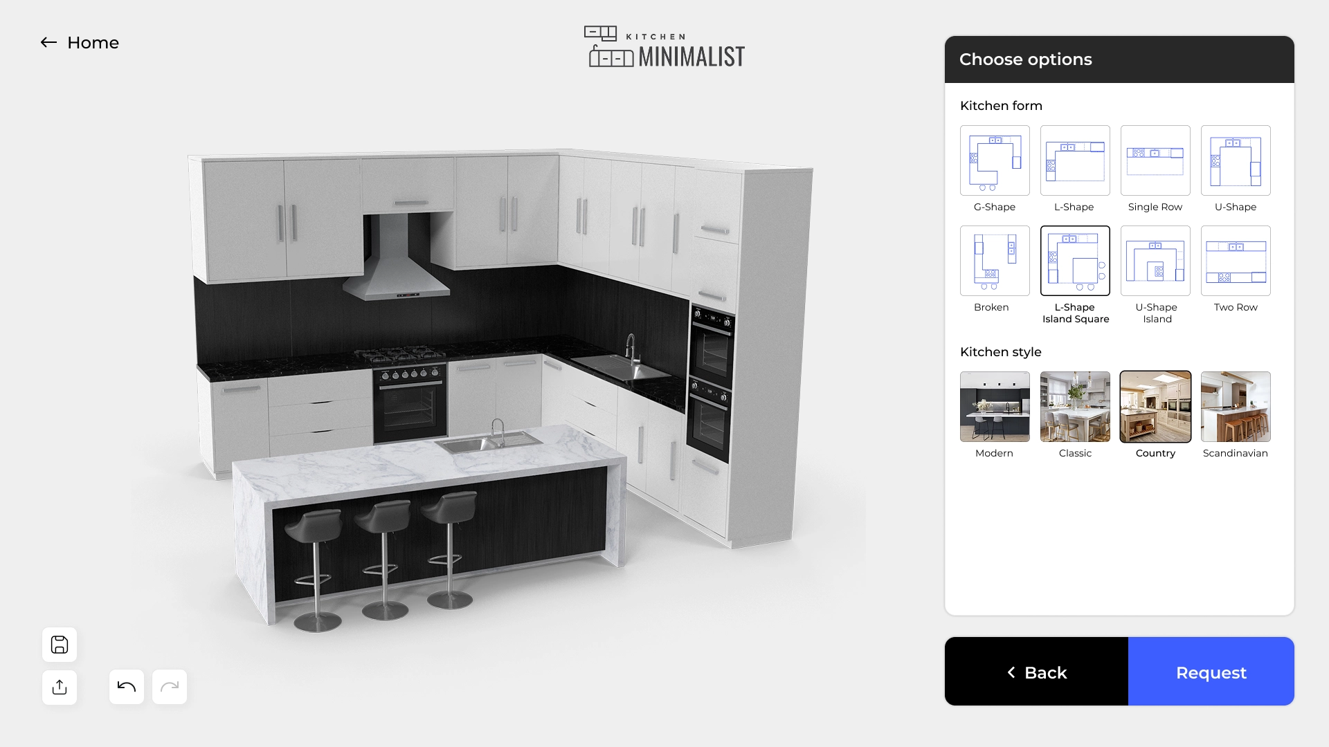 Kitchen configurator 2
