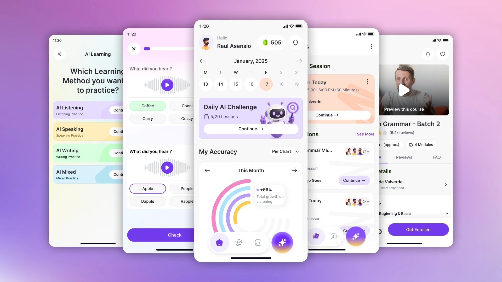 Application with AI bot