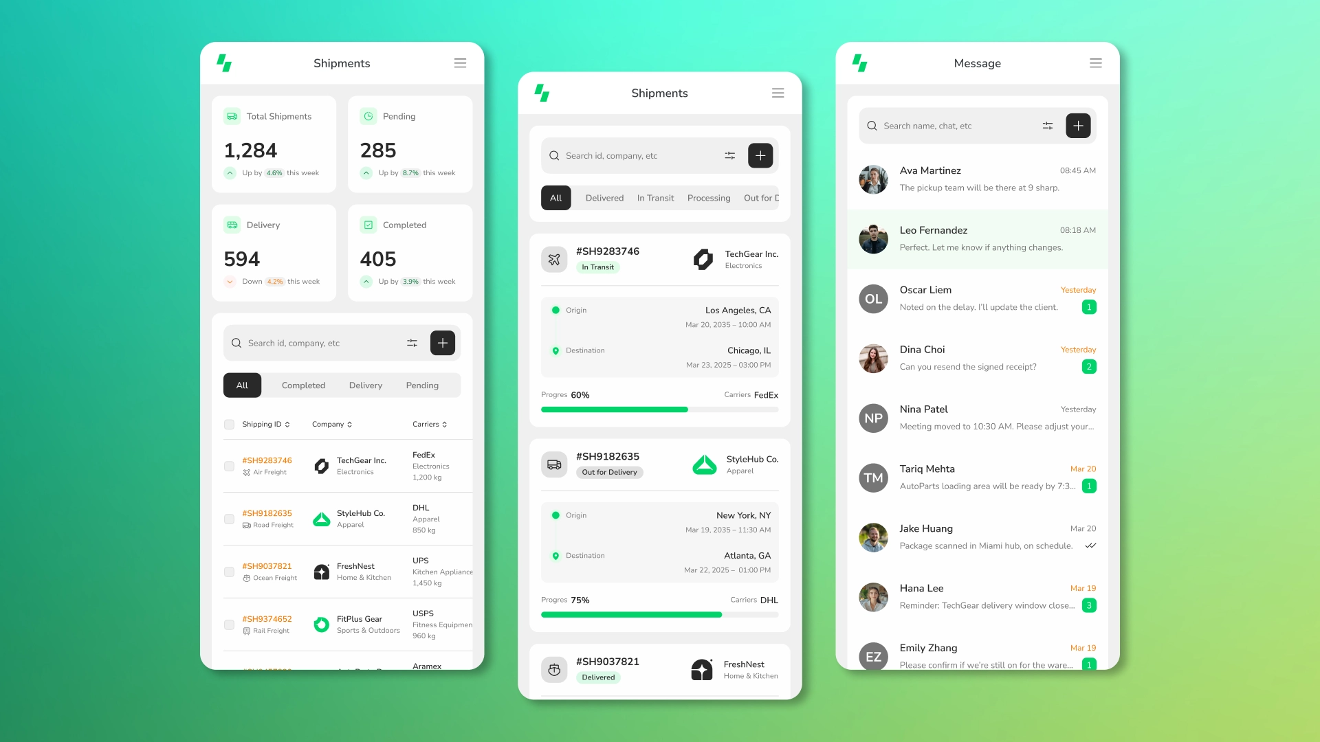 CRM mobile version