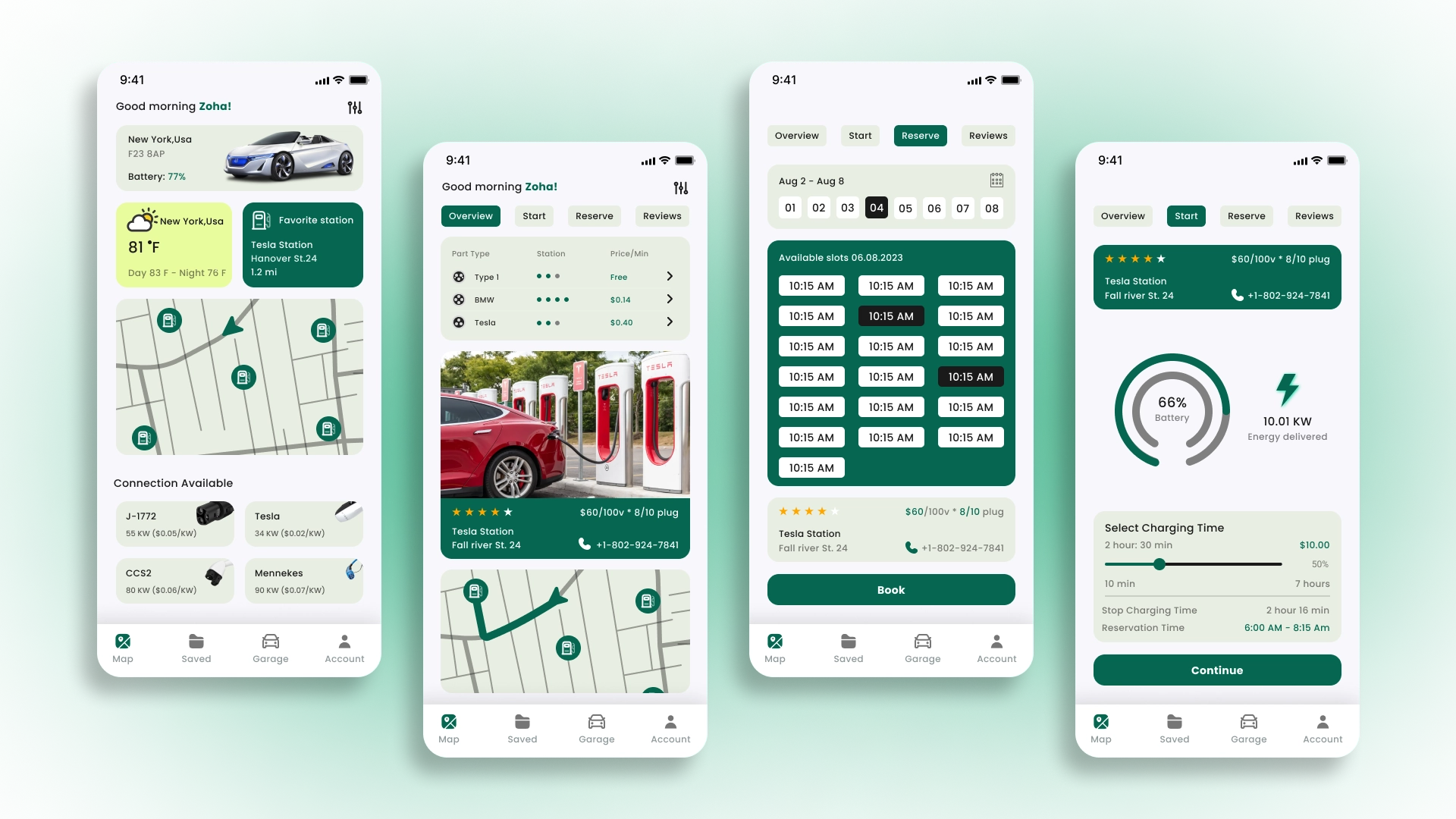 Mobile app car