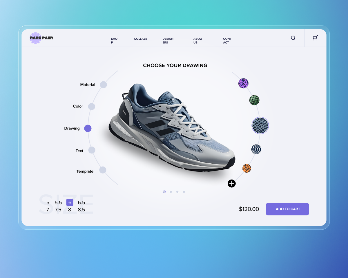 Sneakers configurator blog