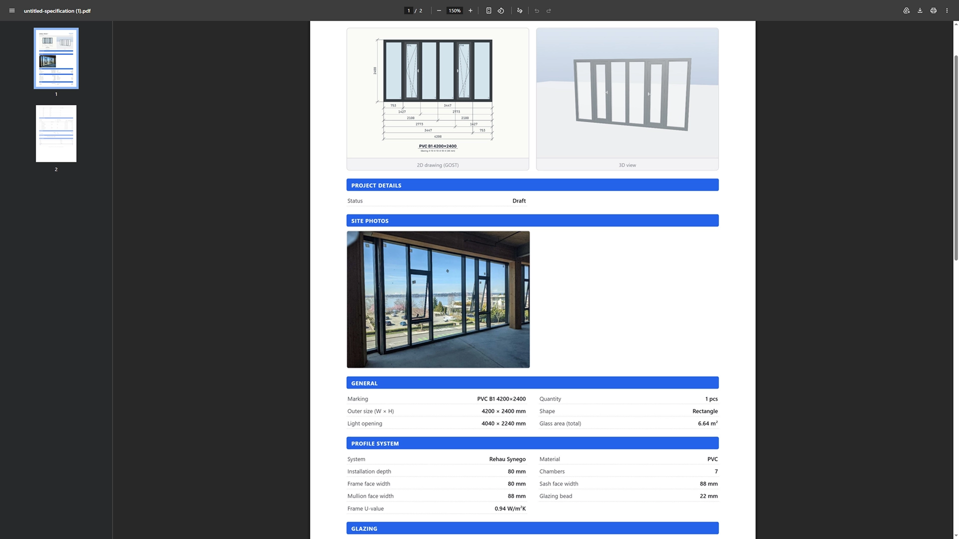 Generating PDF documents