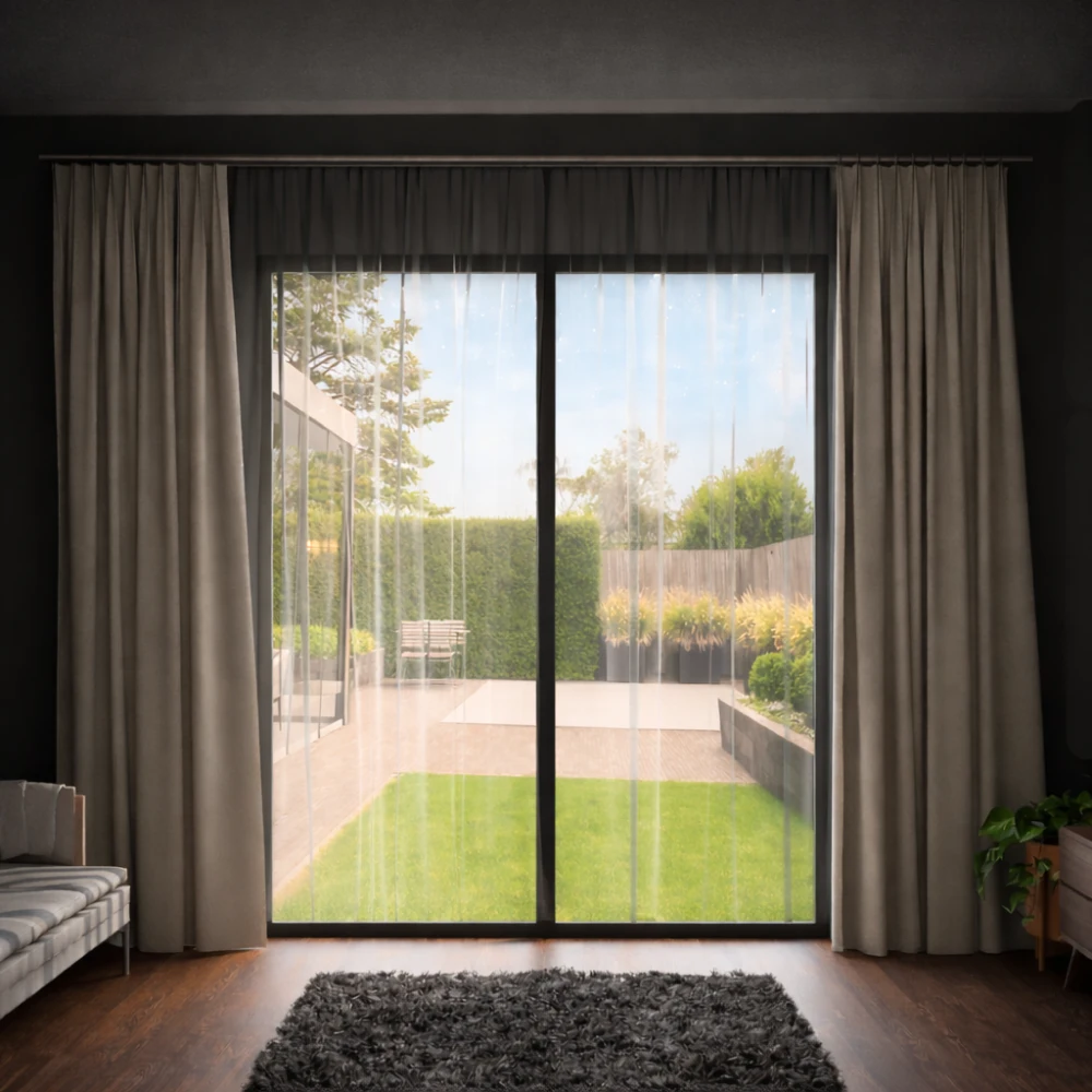 Interactive 2D curtain configurator demo