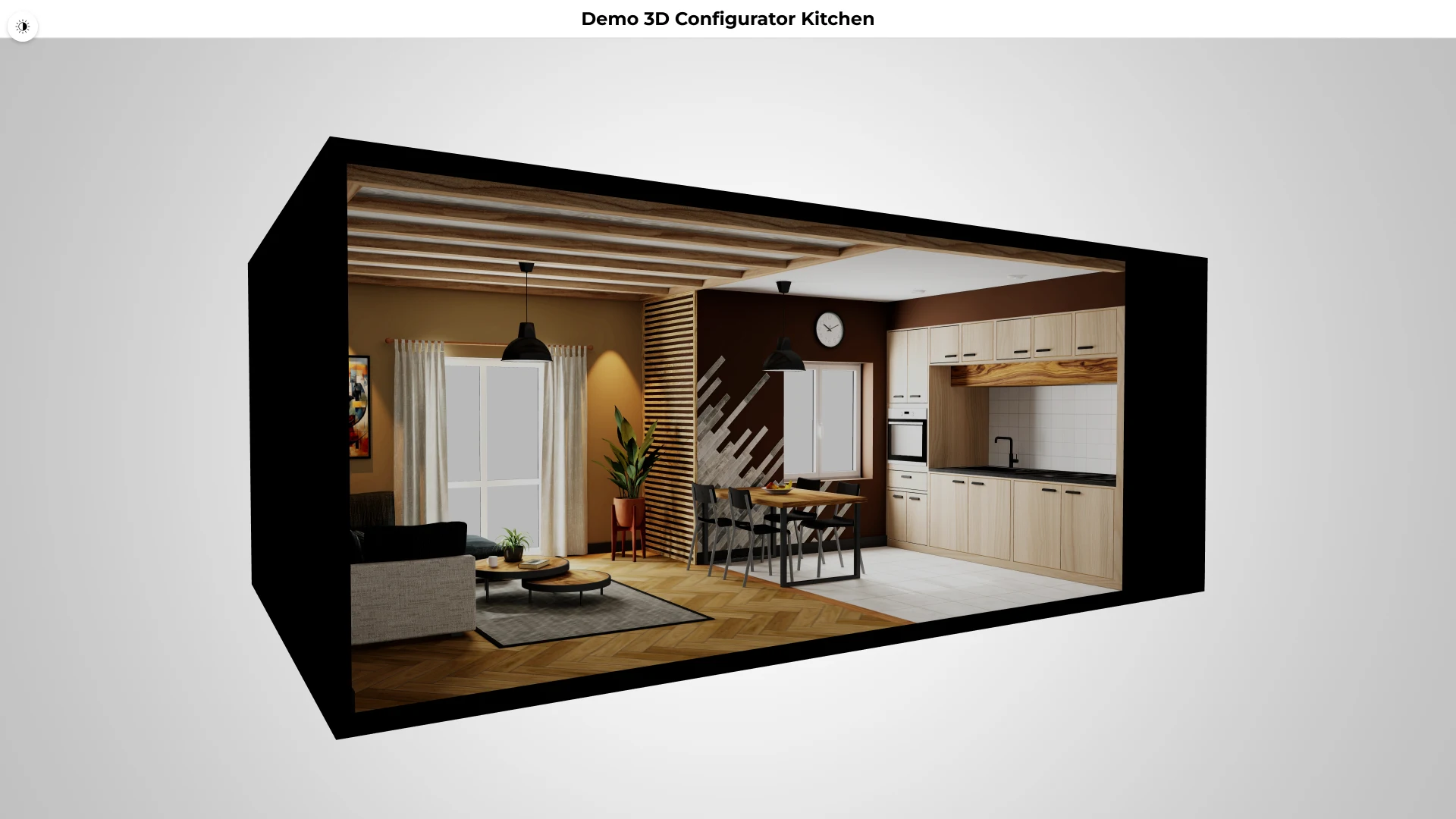 Interactive Kitchen Room Demo