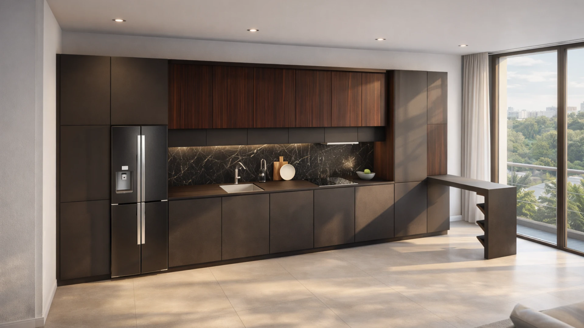 Online kitchen configurator demo project – realistic interior example