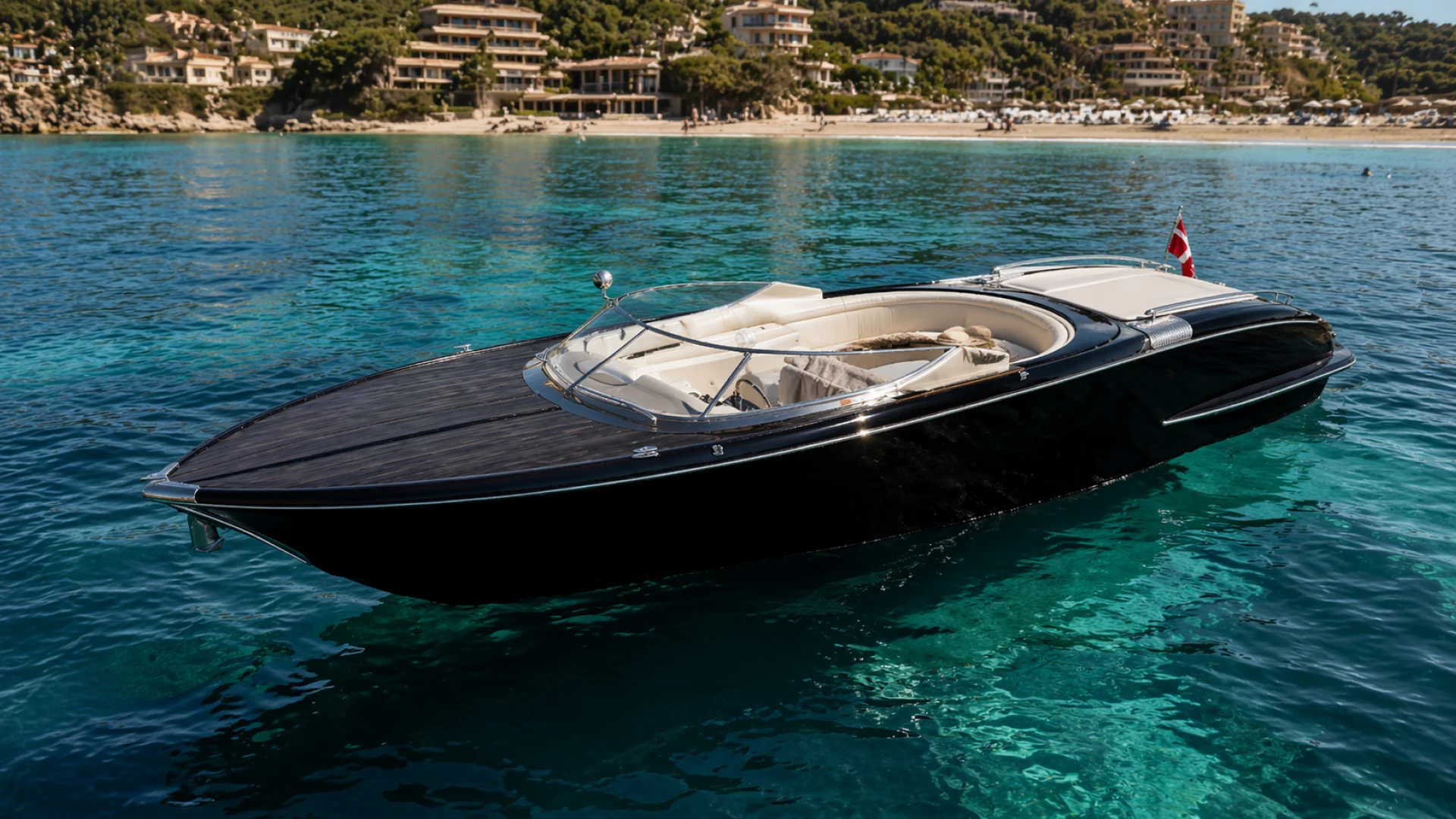 AI генерация изображений лодки в разных локациях и условиях