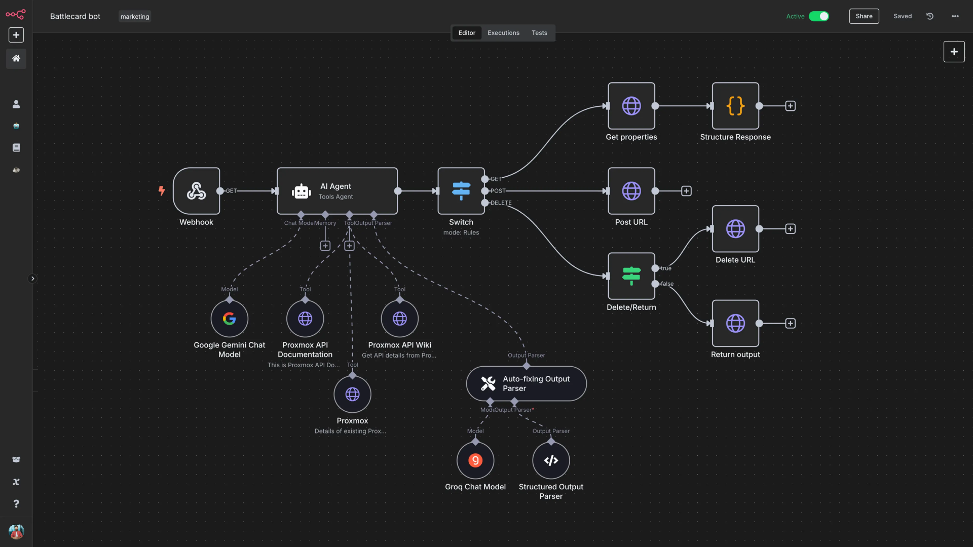 n8n workflow