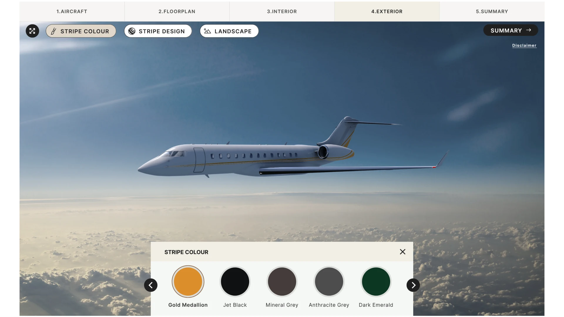 Aircraft Design Customization – Choose your color and livery online