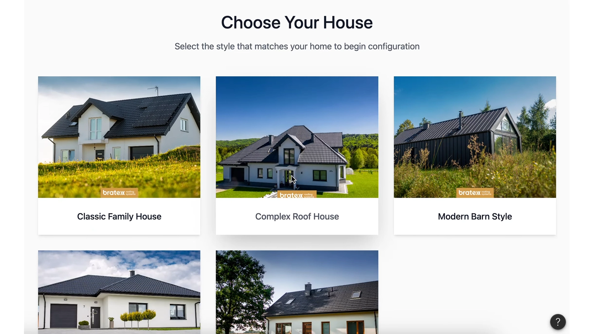 Roof Configurator