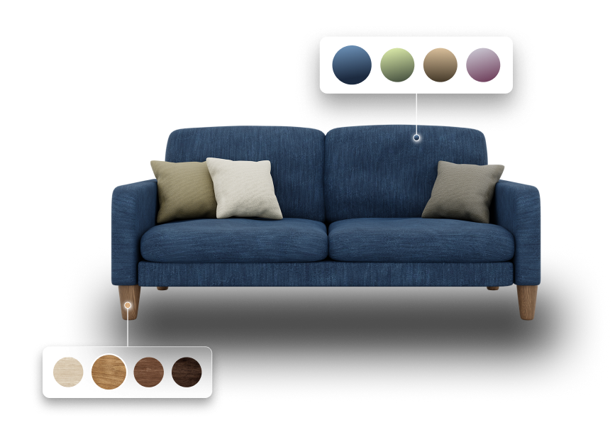 sofa 3d model icon
